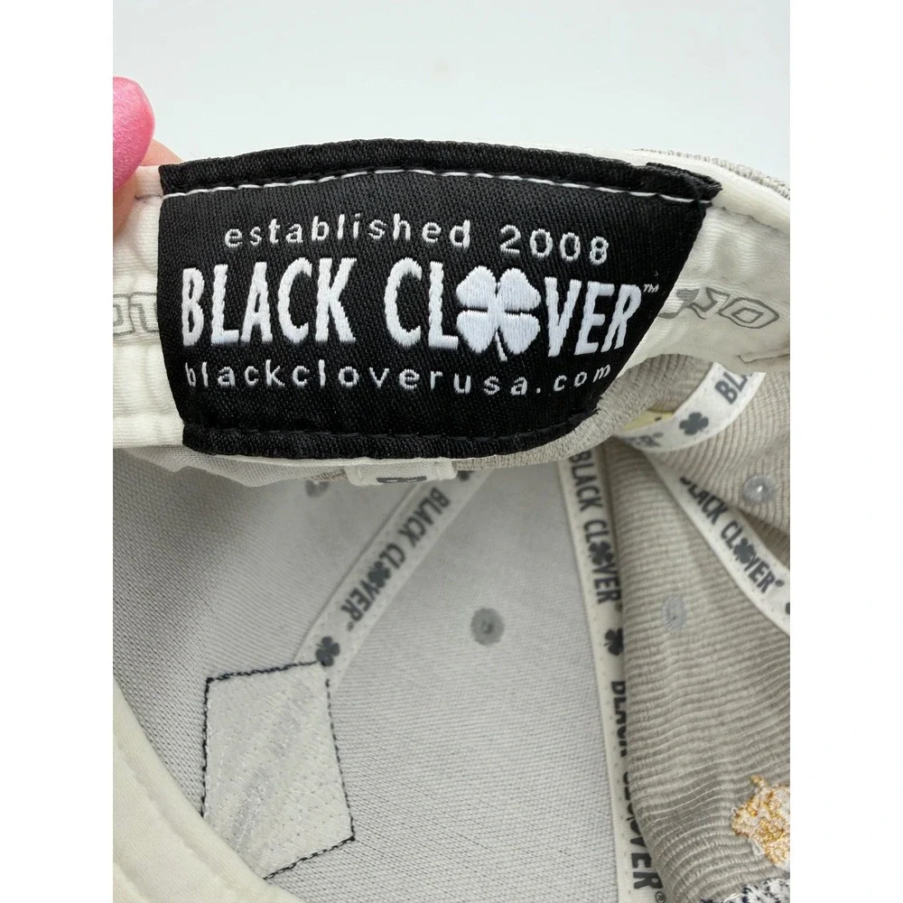 Black Clover Corona Premier Live Lucky Gray Corduroy Flexfit 110 Adjustable Hat